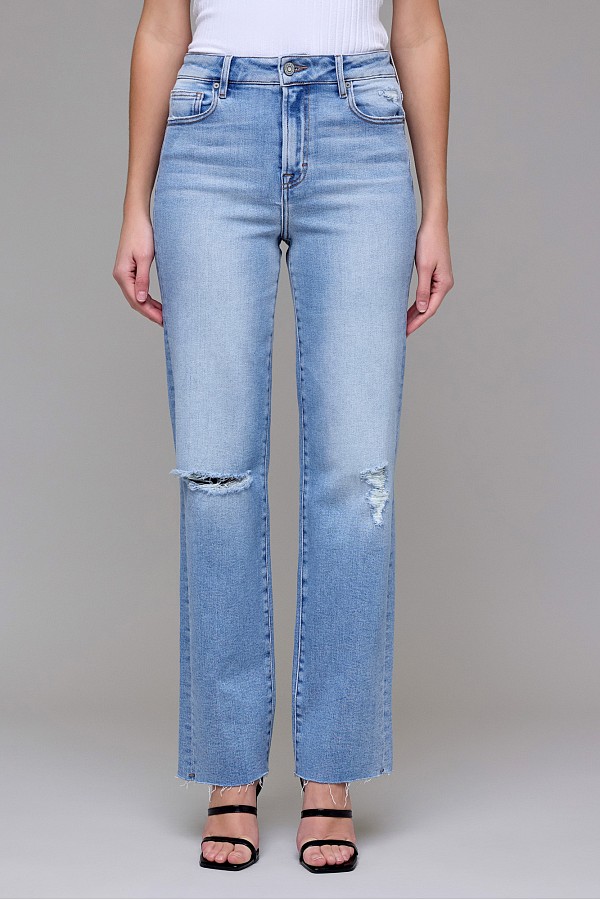 Medium Light Stretch 31" Inseam Wide Straight